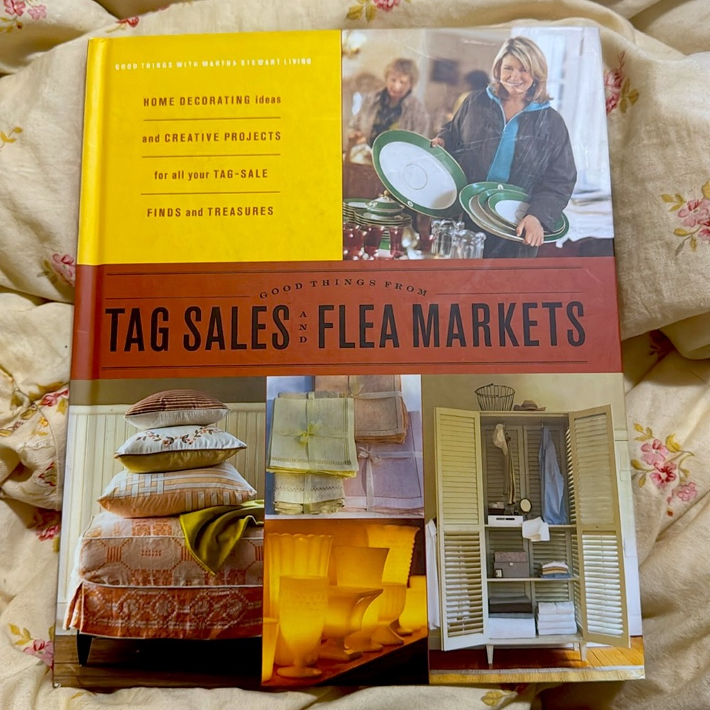 Martha Stuart Book Good Things From Tag Sales And Flea Markets Good Thin…